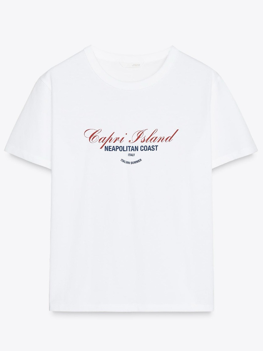 ZARA Capri Island Tee 🍝